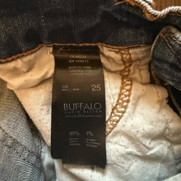 Buffalo David Bitton | Cutoff Denim Shorts (25) - Picture 4 of 4